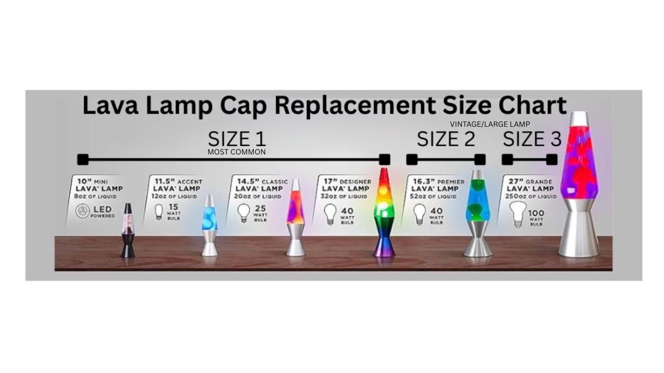 Lava Lamp Aristocrat Cap 52oz
