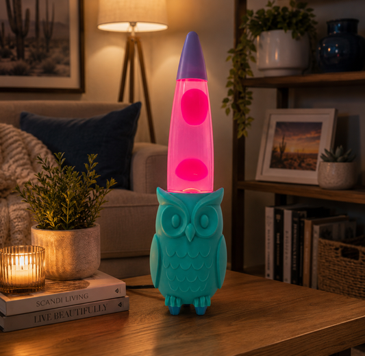 Owl Lava Lamp 18"